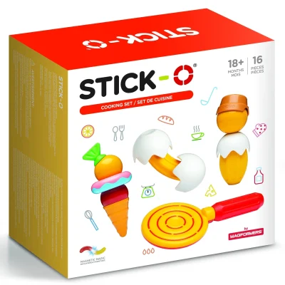 Magformers Stick-O Cooking Set 16-Piece
